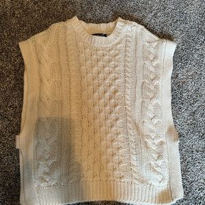 Aqua sweater vest size xs
